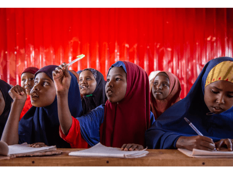 Drought displacement in Somalia